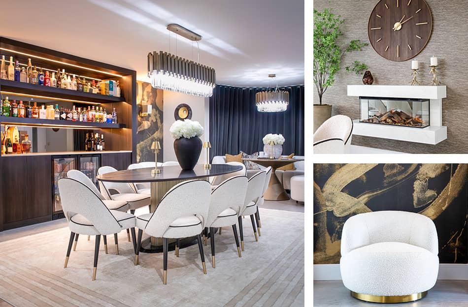 Modern Dining & Entertaining Space - Interior Design Project